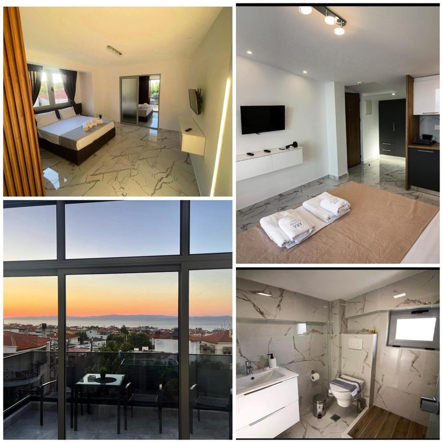 Avgerinos Apartments Полихроно Екстериор снимка