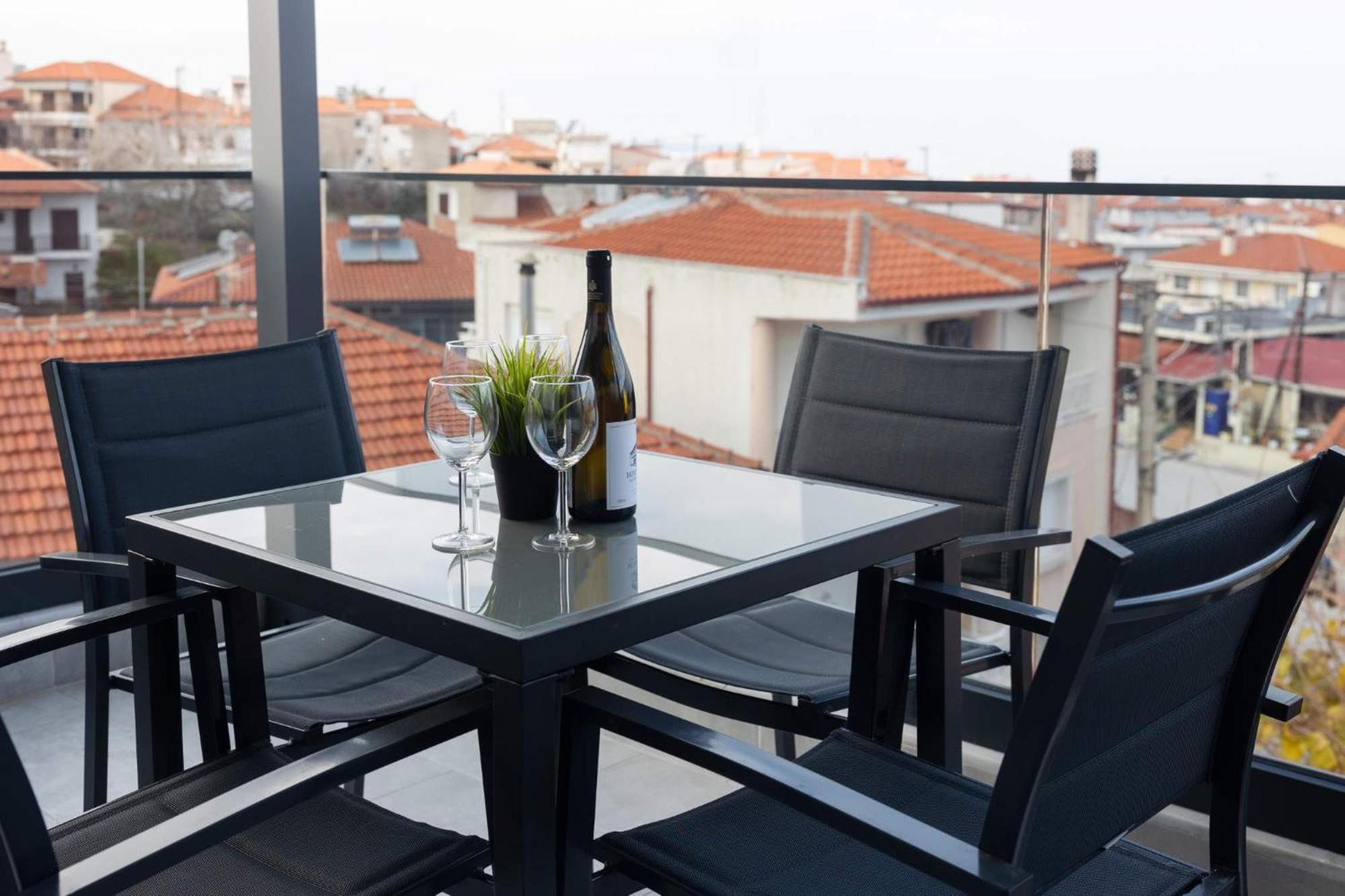 Avgerinos Apartments Полихроно Екстериор снимка